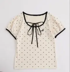 NICE CLAUP ホルターネックドットトップスのサムネイル