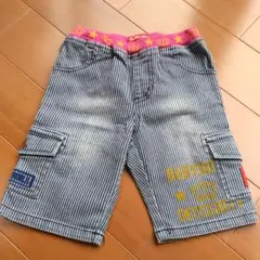 ベビードール★サイズ100★ストレッチデニム★ハーフパンツ★ベビド