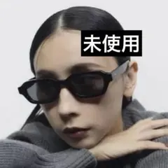 zoff ゾフ 黒石奈央子HEXAGON SUNCUT GLASSES 黒 - メルカリ