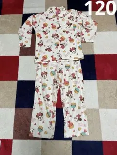 ミニーマウス　ミニーちゃん 冬用パジャマ上下セット 20 ディズニー