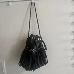 J&M DAVIDSON フリンジショルダーバッグ　Drawer別注