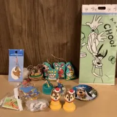 ディズニー　キャラクターグッズ　グーフィー　プルート　ストラップ　雑貨N0.6