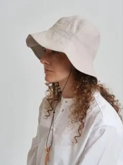 Nine Tailor ナインテーラー　Canna Hat リネンハットのサムネイル