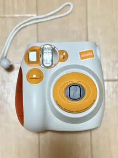 美品 チェキ本体FUJIFILM instax mini 7 オレンジ