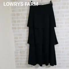 LOWRYS FARM フリルティアードスカート