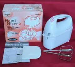 IZUMI HM-410 ハンドミキサー ピンク 4段階調整 動作確認済みのサムネイル