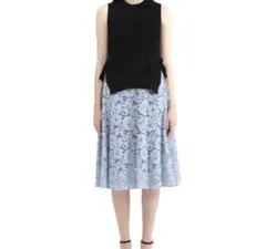 ジルスチュアート JILL STUART フレアスカート ミモレロング 総レースのサムネイル