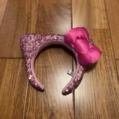 USJ ハローキティ　カチューシャ　ピンク