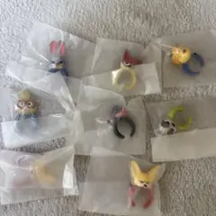 ズートピア フィギュアリング 全8種セット ガチャ