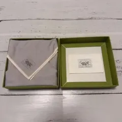 TENERTA グレー コットンハンカチのサムネイル