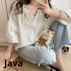 新品 未使用】JaVa カフタンシャツ XLのサムネイル