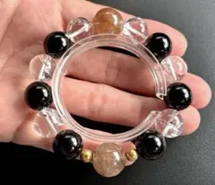 ちょこみんと様専用　究極品質　オリジナルデザインの神大珠ブレス〜天照守護神14〜