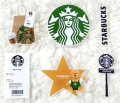 スターバックスコーヒー アメステシール 6柄ワンシート グリッター加工のサムネイル