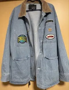 Mark Gonzales デニムジャケット Lサイズ ライトブルー