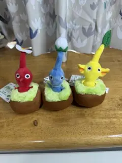 ピクミン 引っこ抜きぬいぐるみマスコット 3体セット - メルカリ