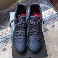 PUMA スニーカー ネイビー ローカット