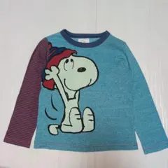 110★ファミリア★スヌーピープリントＴシャツ★