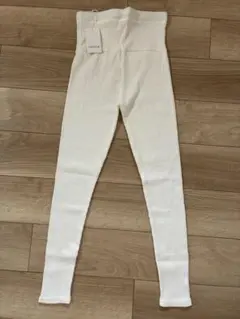 【新品タグ付】CHOCOA リブレギンス ホワイト