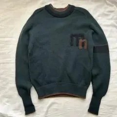 ヴィンテージ　古着　ウール　ニット　セーター　レトロ　肉厚　vintage