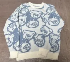 Manfinity Hypemode ラウンドネックルーズカジュアルセーター　L