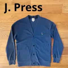 J.Press スウェットカーディガン ブル ロゴ L相当のサムネイル