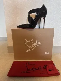 再値下【新品未使用】ChristianLouboutin 黒ハイヒールサイズ36