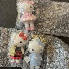 ハローキティ展 シークレットマスコットチャーム 50周年記念 3点セット