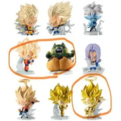 に*こ様 ドラゴンボール超戦士フィギュア9 超サイヤ人孫悟空 +セル(第二形態)