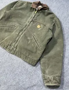 CarHartt 【神フェード＆神カラー】アクティブジャケット モスグリーン