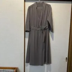新品FABIA ラップドレス 長袖