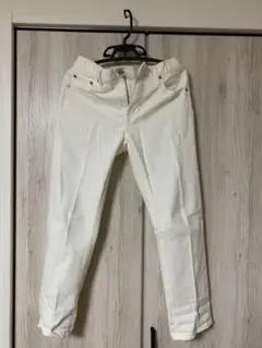 ユニクロジーンズ/パンツ 白