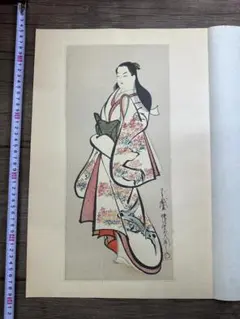 柳下傘持美人 葛飾北斎 - メルカリ