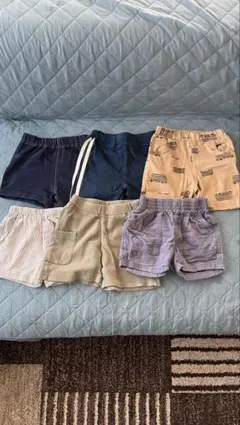 80サイズハーフパンツ６点セット