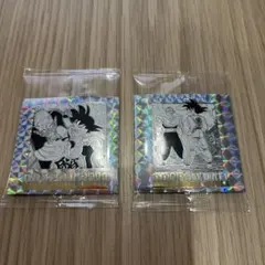 ドラゴンボール40周年記念　シールウエハース　2種