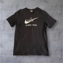 70s OLD NIKE vintage 復刻 ブラック Tシャツ スミクロのサムネイル