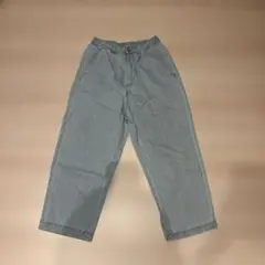 WEGOウエストゴム デニムパンツ ライトブルー
