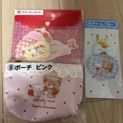 mikko サンリオ 一番くじ　ラテ・シナモン3点セット