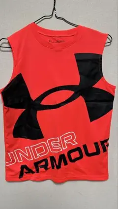 Under Armour YXL 赤 ノースリーブタンクトップ