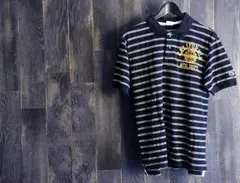 ★チャンピオン champion ボーダー ポロシャツ カリフォルニア ロゴ ★