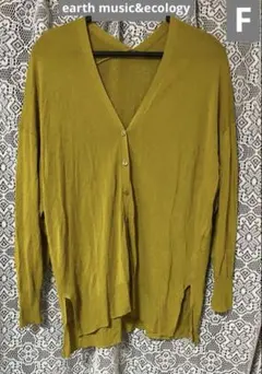 レディース earth music&ecology カーディガン Ｆ