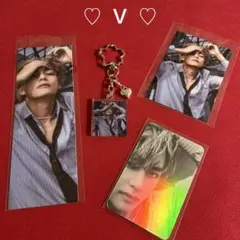 BTS アクリルキーホルダー・ロングステッカー・ステッカー・フォトカード♡Ｖ