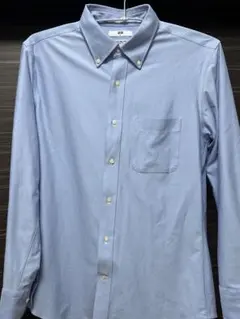 UNIQLO スーパーノンアイロン 長袖シャツ L