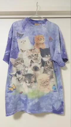 the mountain 猫 タイダイ Tシャツ Lサイズ キタニタツヤ着用