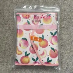 LOVERARY BY FEILER 多機能ケース book ピーチ柄 宝島社