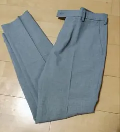 ユニクロ感動パンツ グレー スラックス ウエスト76cm　レングス76cm