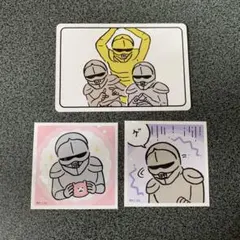 ちいかわ　シール　ステッカー　鎧さん　まとめ売り