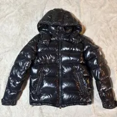 モンクレールMAYA】BEMSコラボカモフラ黒系国内正規品