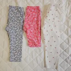 80cm ユニクロレギンス 3点セット