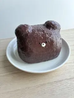 クマドームケーキ　手作りスクイーズ　低反発　チョコレート