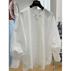 大きいサイズ ブラウス 無地＆シンプル ラウンドネック 着心地いい 長袖